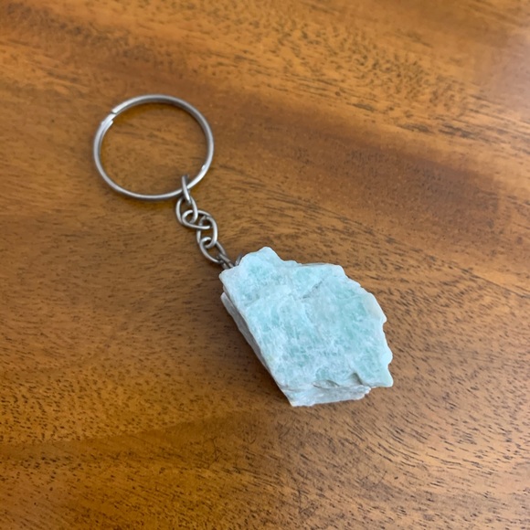 Other - Raw Amazonite Key Chain Crystal